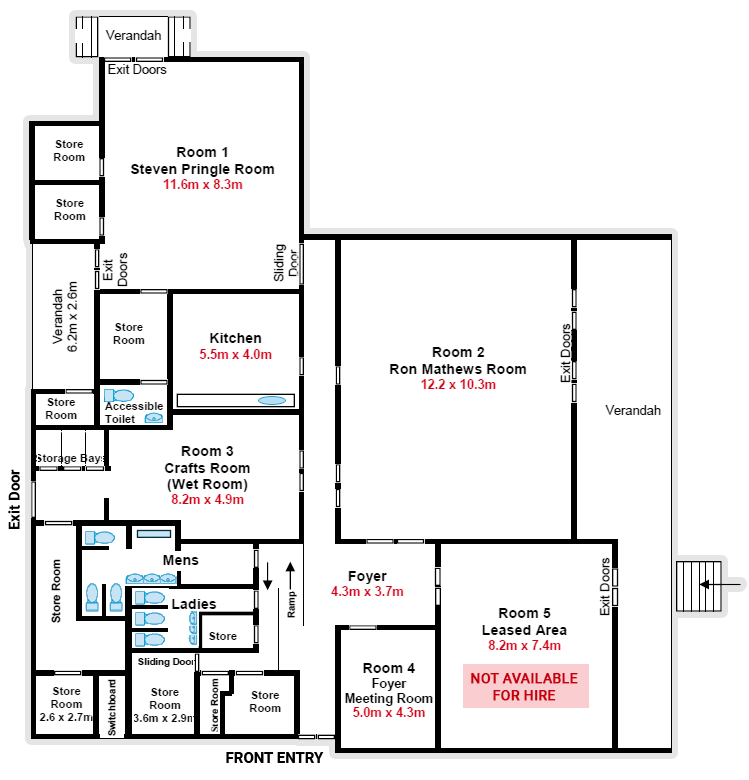 Epping Creative Centre Floorplan